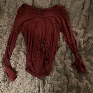 Thin brandy long sleeve